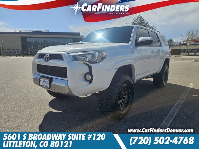 Super White 2019 Toyota 4Runner SUV / Crossover Four-Wheel Drive Automatic