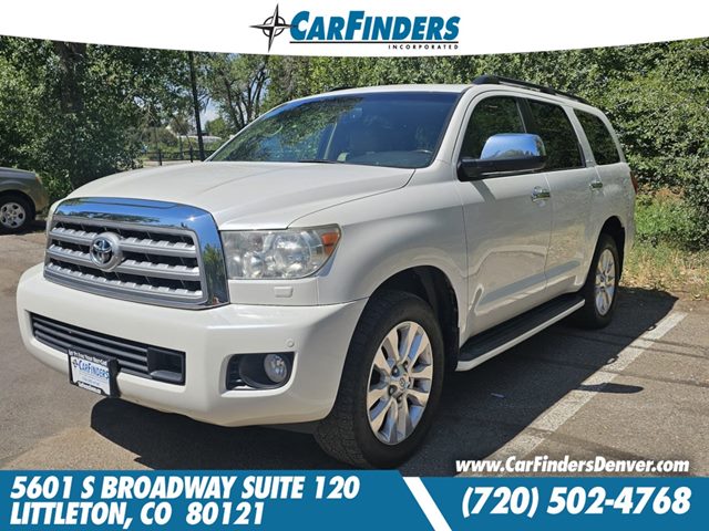 White (Blizzard Pearl) 2011 Toyota Sequoia SUV / Crossover Four-Wheel Drive Automatic