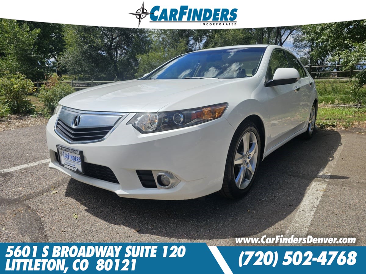 Bellanova White Pearl 2012 Acura TSX Sedan Front-Wheel Drive Automatic