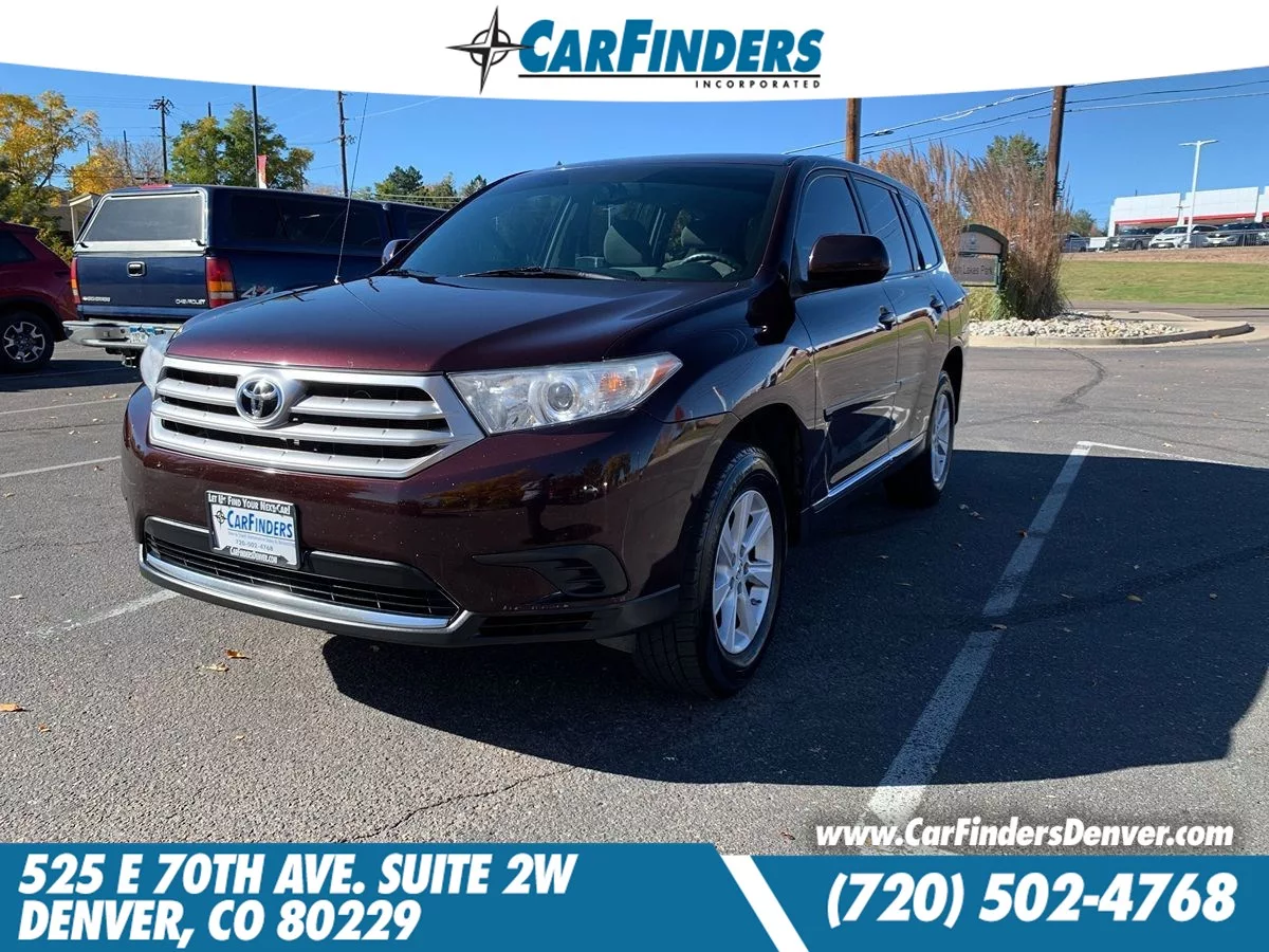 Sold 2012 Toyota Highlander in Littleton