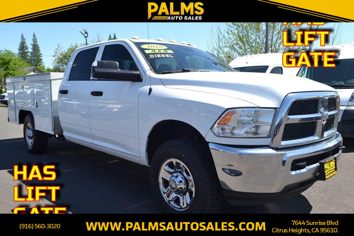 2018 Ram 3500 Tradesman 4WD Crew Cab 6.7 Cummins Diesel