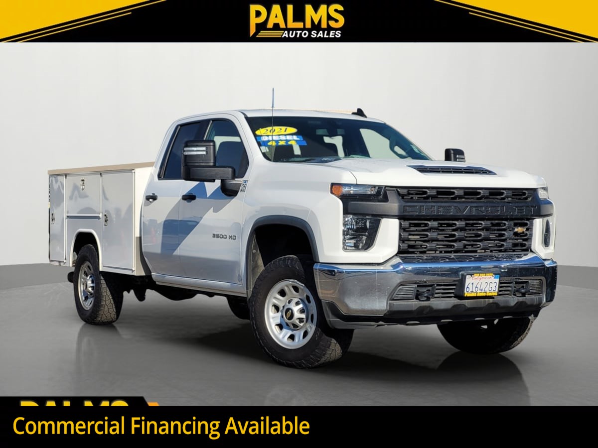 2021 Chevrolet Silverado 2500HD 4WD Double Cab 6.6 Duramax Diesel utility bed