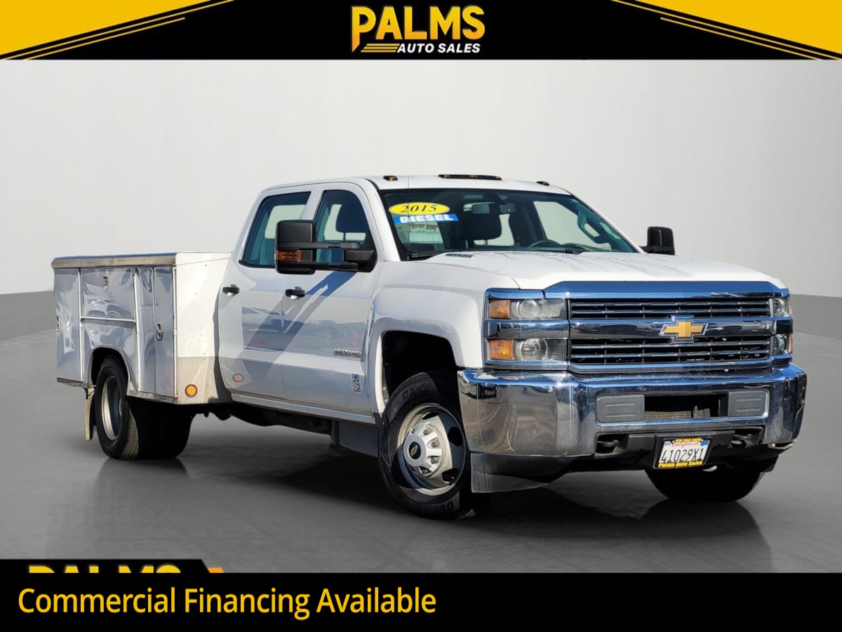 2015 Chevrolet Silverado 3500HD 6.6 Duramax Diesel Work Truck  Crew Cab