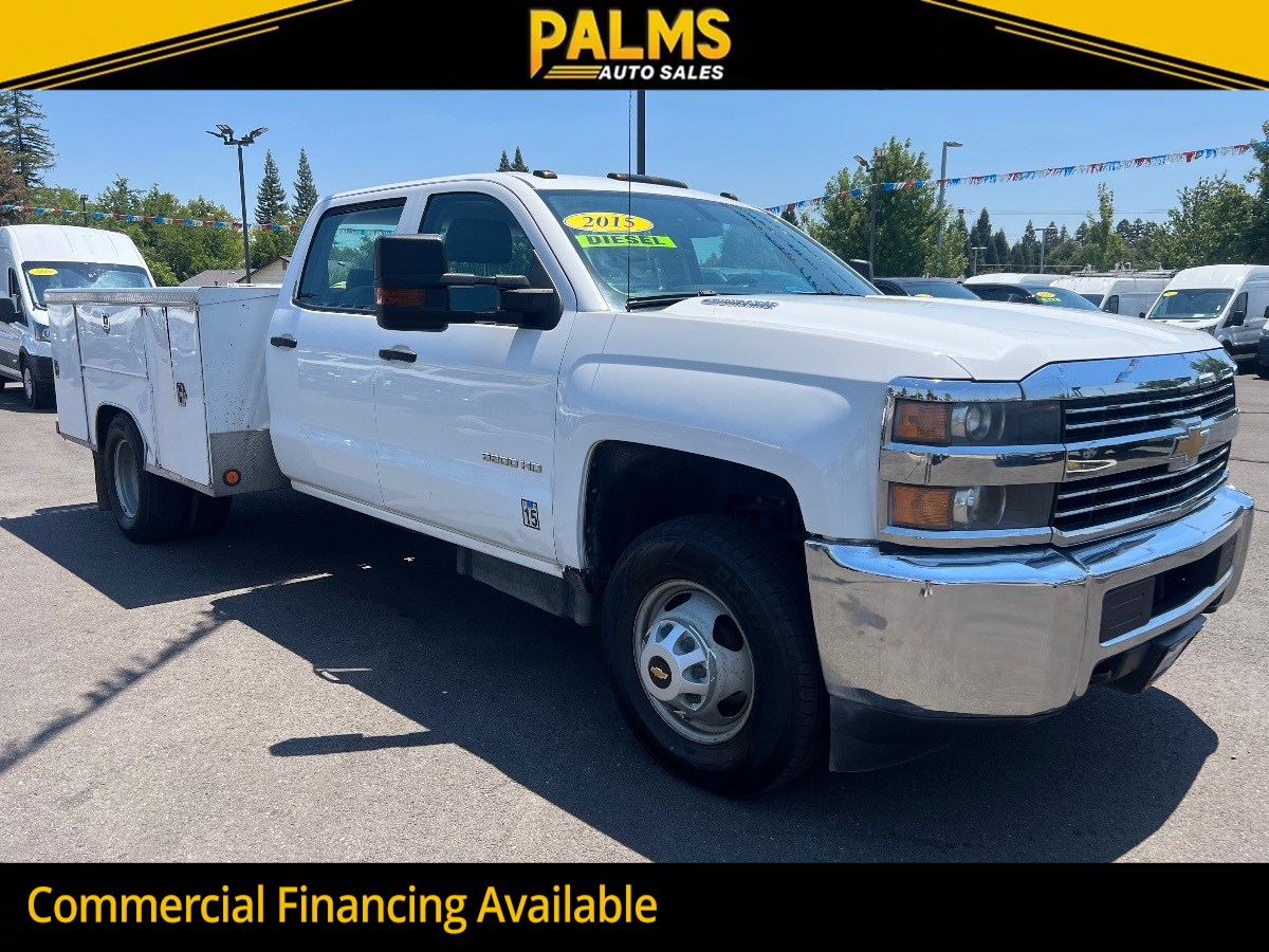 2015 Chevrolet Silverado 3500HD 6.6 Duramax Diesel Work Truck  Crew Cab