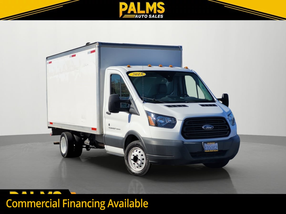 2018 Ford Transit Chassis T-350 DRW Box Truck