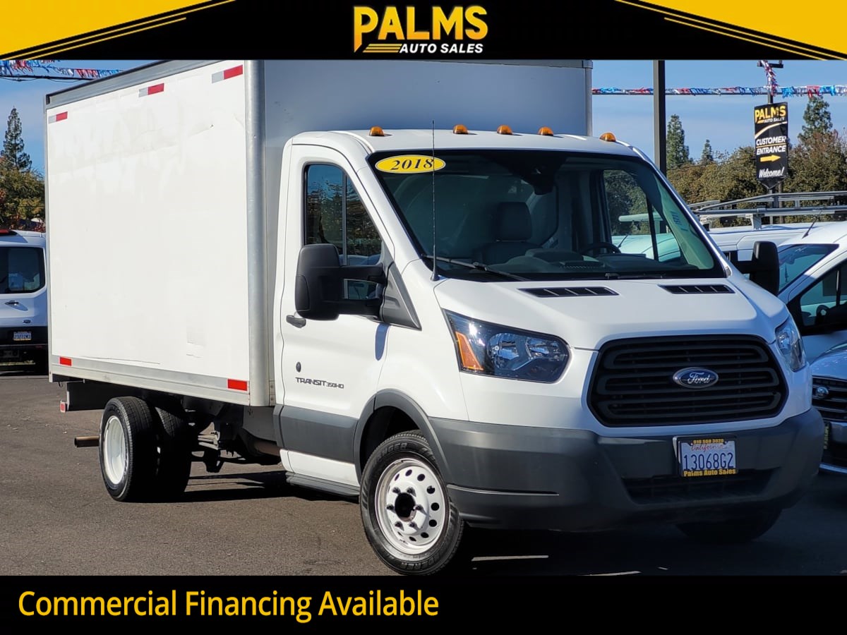 2018 Ford Transit Chassis T-350 DRW Box Truck