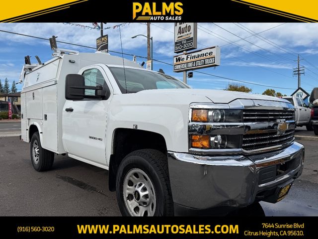 Summit White 2017 Chevrolet Silverado 3500HD Pickup Truck Automatic