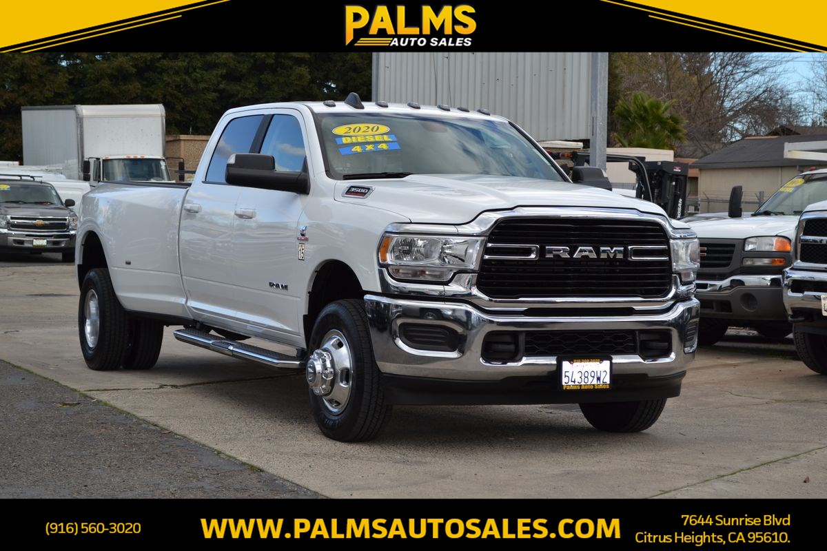 Sold 2020 Ram 3500 Big Horn 4x4 diesel in Citrus Heights