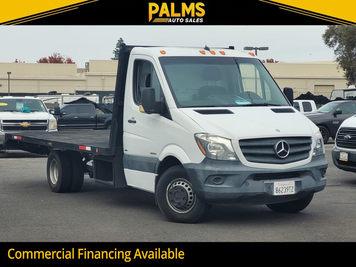 2014 Mercedes-Benz Sprinter Chassis-Cabs Flat Bed Diesel Reg Cab Truck