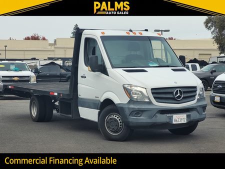 2014 Mercedes-Benz Sprinter Chassis-Cabs Flat Bed Diesel Reg Cab Truck