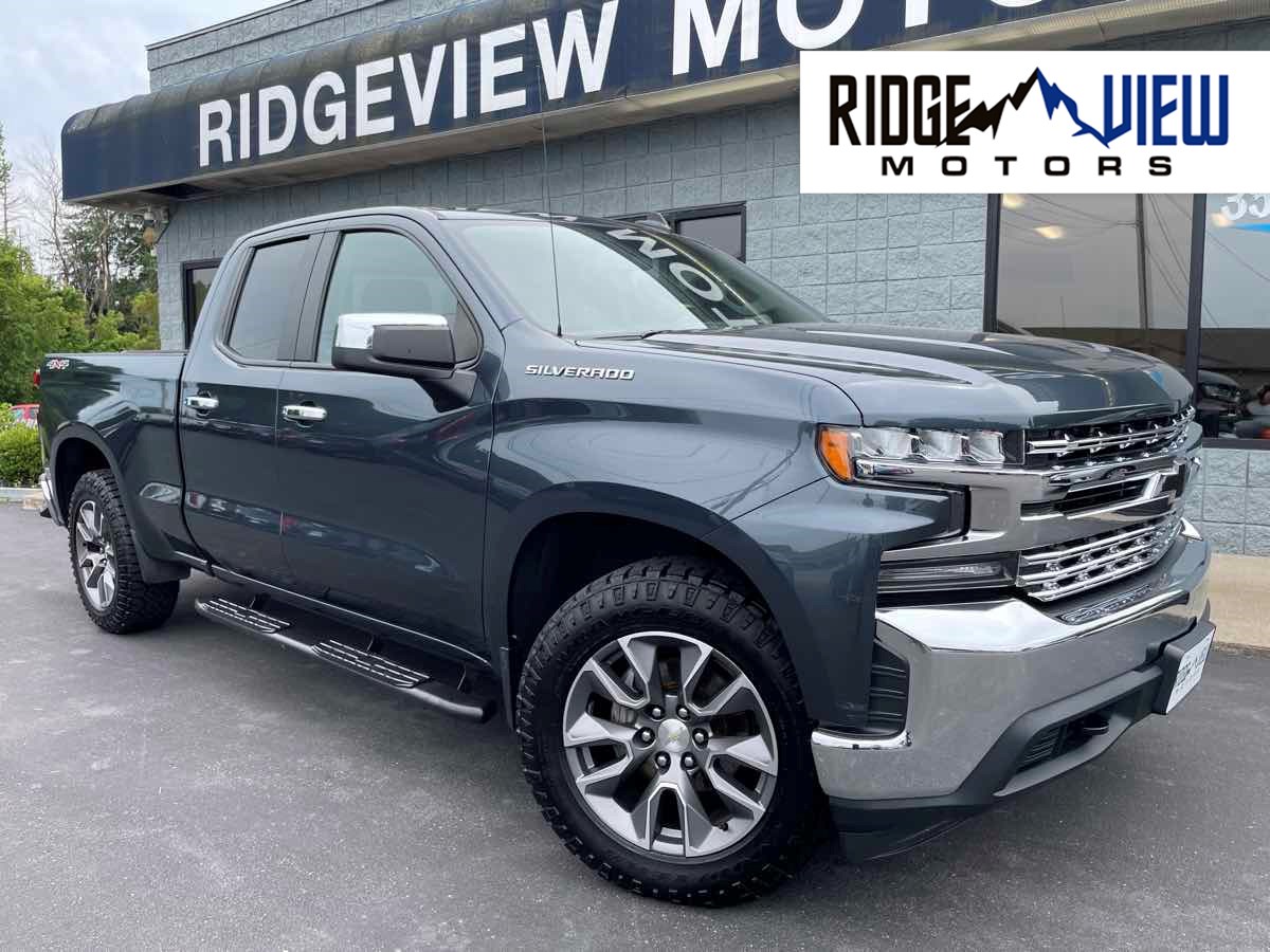 2019 Chevy Silverado Z71 Silver Used 2019 Chevrolet Silverado 1500