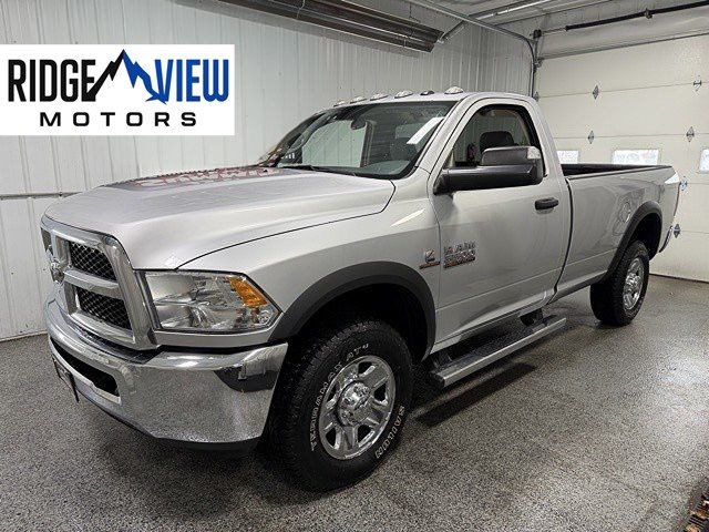 Bright Silver Metallic Clearcoat 2018 RAM 3500 Tradesman 4WD Pickup Truck Four-Wheel Drive Automatic