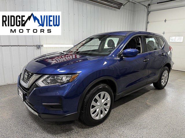 Caspian Blue 2018 Nissan Rogue S AWD SUV / Crossover All-Wheel Drive Automatic