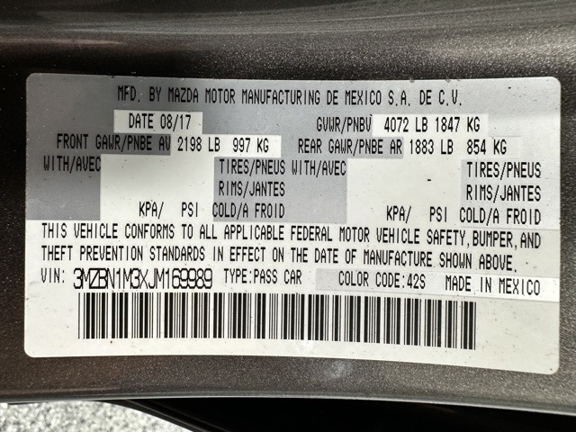 Sold 2018 Mazda Mazda3 5-Door Grand Touring in Spencerport