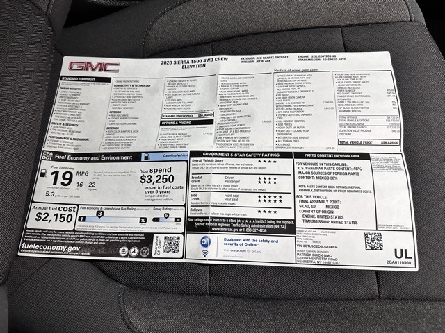 2020 Gmc Sierra 1500 Elevation photo 24