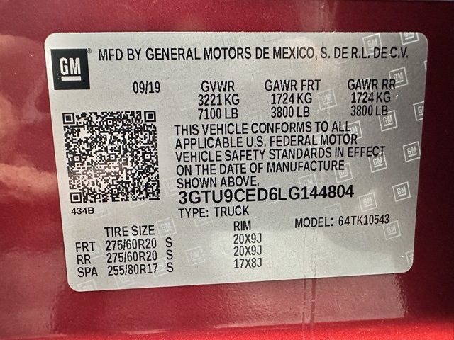 2020 Gmc Sierra 1500 Elevation photo 31