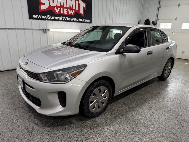 Silky Silver 2018 Kia Rio LX Sedan Front-Wheel Drive Automatic