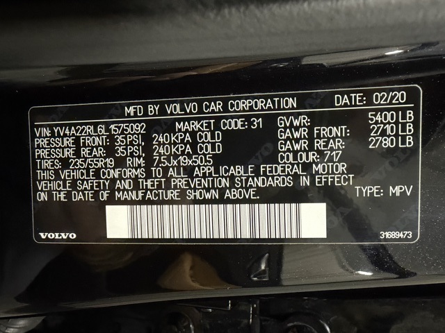 2020 Volvo XC60 Inscription - Photo 31