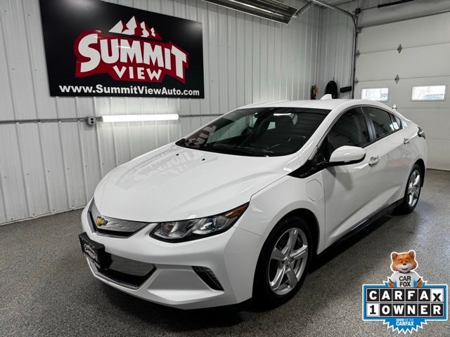 Summit White 2019 Chevrolet Volt LT FWD Hatchback Front-Wheel Drive Automatic