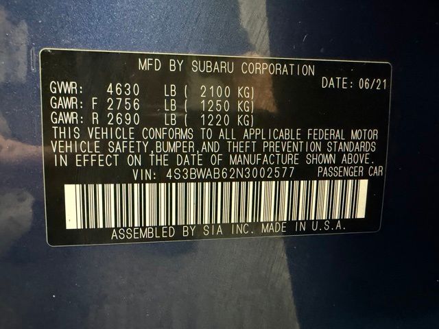 2022 Subaru Legacy Base - Photo 25
