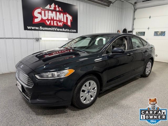 Dark Side Metallic 2014 Ford Fusion Sedan Front-Wheel Drive Automatic