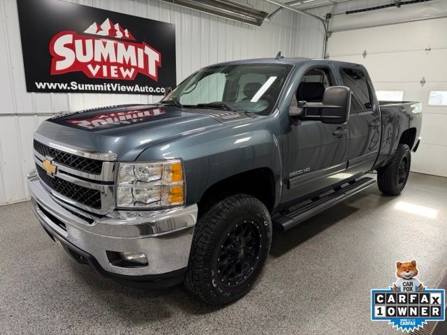 Blue Granite Metallic 2012 Chevrolet Silverado 2500HD Pickup Truck Four-Wheel Drive Automatic