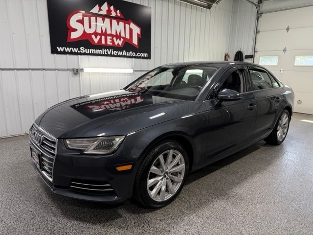Manhattan Gray Metallic 2017 Audi A4 Sedan All-Wheel Drive Automatic