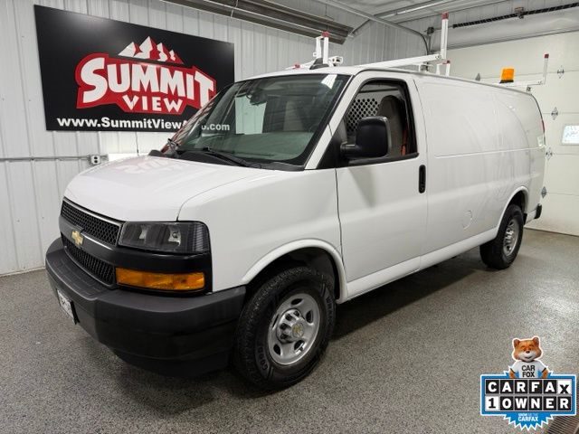 Summit White 2020 Chevrolet Express Cargo Van Rear-Wheel Drive Automatic