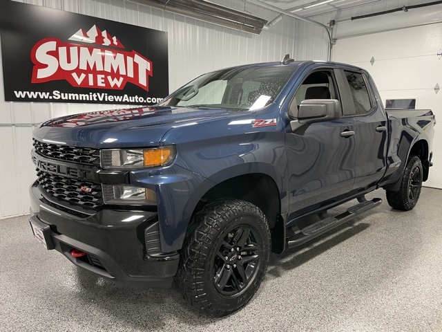 2019 Chevy Silverado 1500 Custom Blue Used 2019 Chevrolet