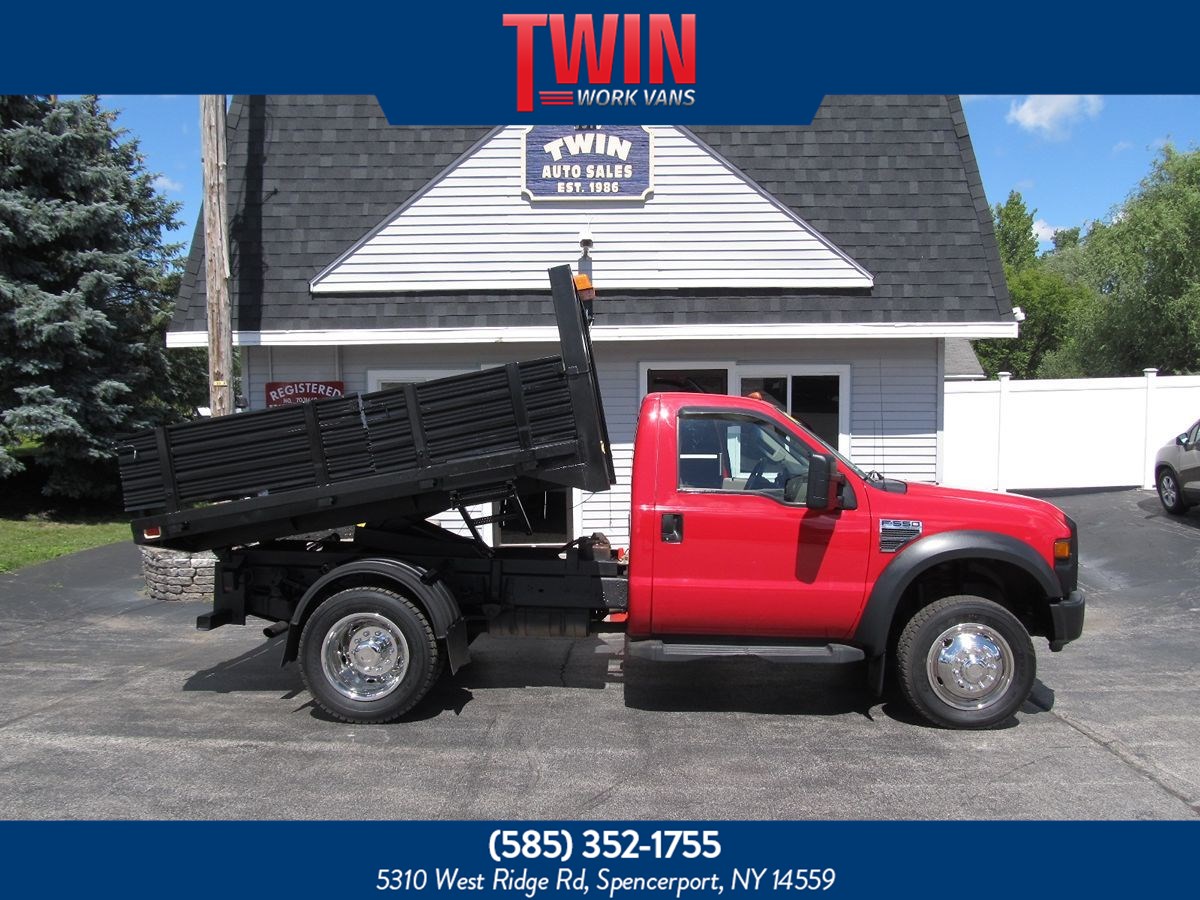 2008 Ford Super Duty F-550 DRW XL 4x2 Stakebody w/Dump