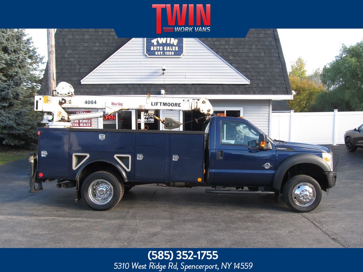 2012 Ford Super Duty F-550 DRW XL Utility Body 6.7 Diesel