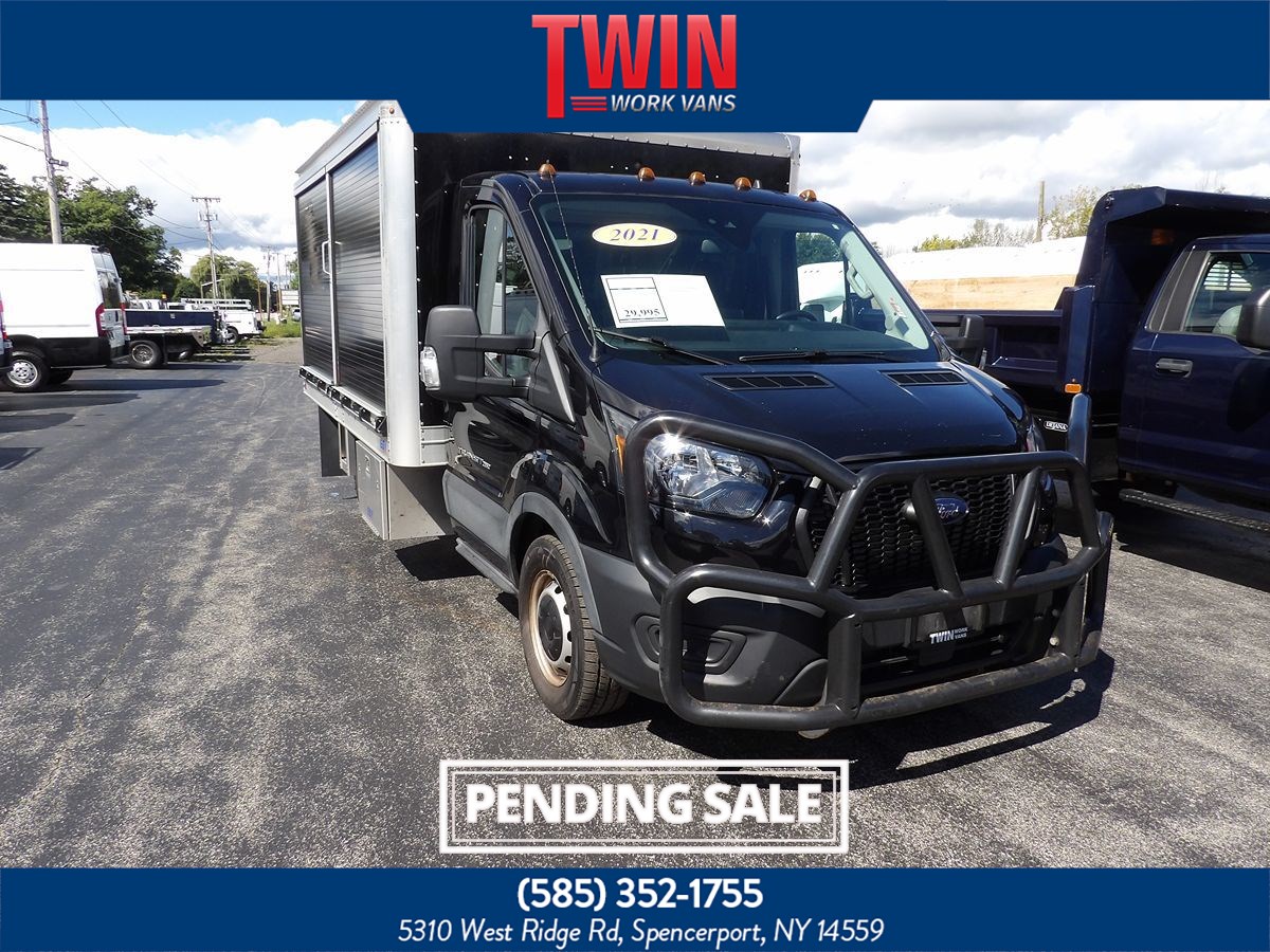 Sold 2021 Ford Transit T-250 SAFELITE GLASS VAN RACKS INCLUDED! in