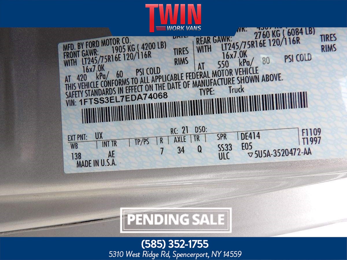 Sold 2014 Ford E-350 13 Passenger Van 5.4L 8 Cylinders in Spencerport