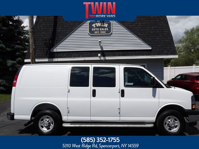 Summit White 2025 Chevrolet Express Cargo Van Rear-Wheel Drive Automatic