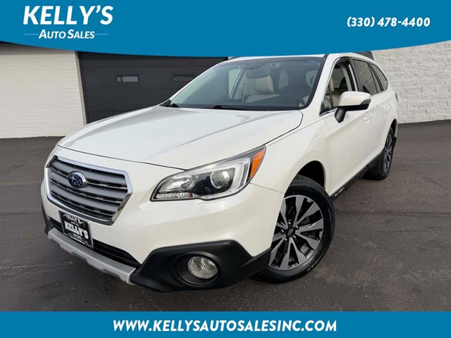 Crystal White Pearl 2016 Subaru Outback 2.5i Limited Wagon All-Wheel Drive Automatic