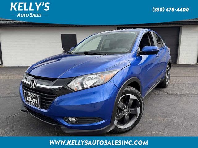 Aegean Blue Metallic 2018 Honda HR-V SUV / Crossover All-Wheel Drive Automatic