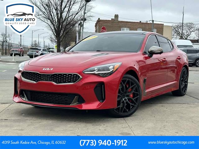 HiChroma Red 2022 Kia Stinger GT2 RWD Sedan Rear-Wheel Drive Automatic