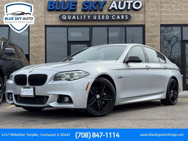 Glacier Silver Metallic 2016 BMW 5 Series 535i xDrive Sedan AWD Sedan All-Wheel Drive Automatic