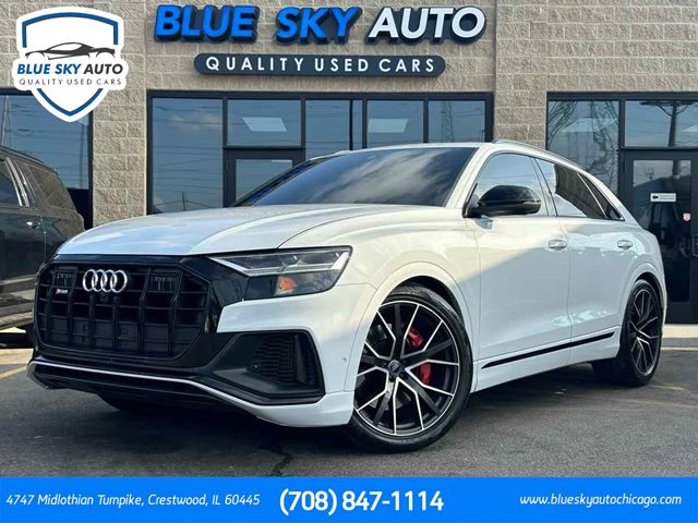 Glacier White Metallic 2021 Audi SQ8 4.0T quattro Premium Plus SUV / Crossover All-Wheel Drive Automatic