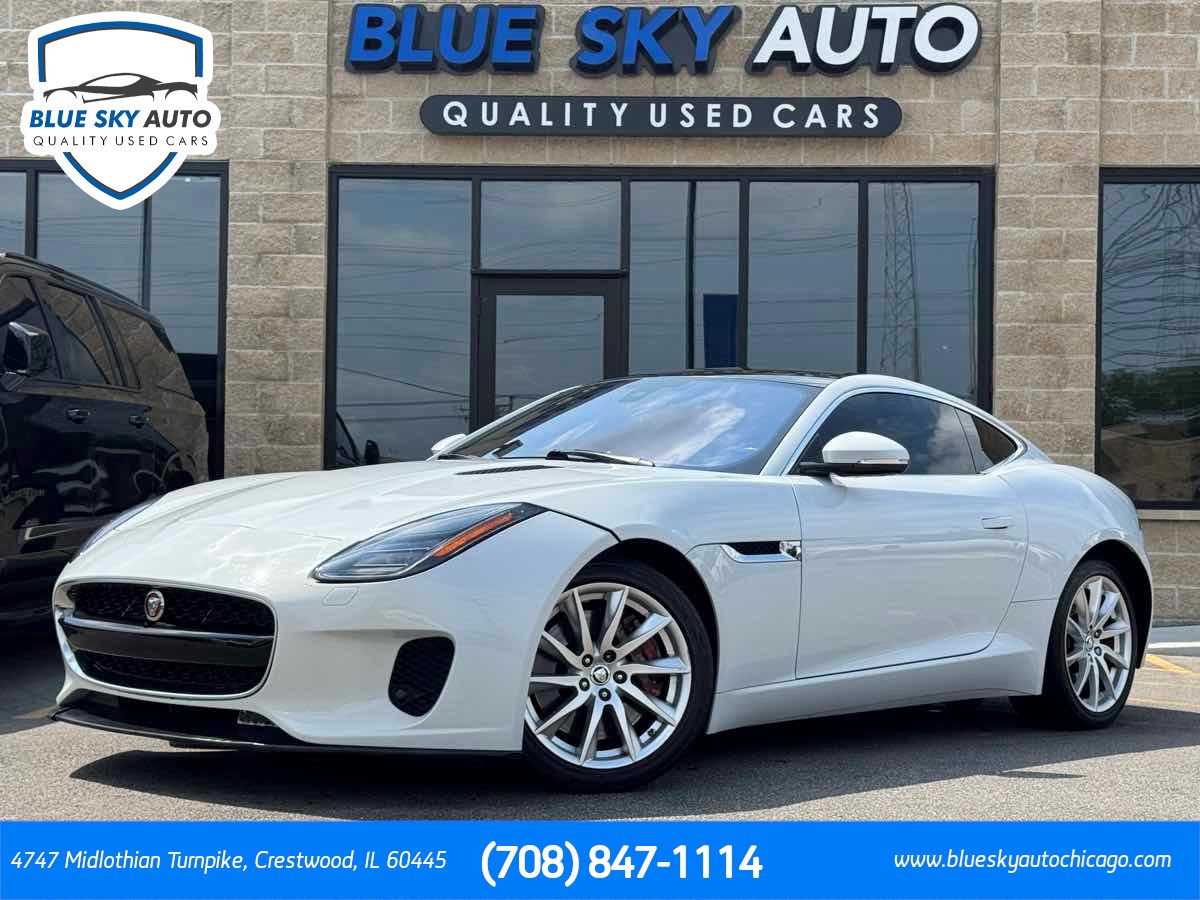 Fuji White 2018 Jaguar F-TYPE Coupe Rear-Wheel Drive Automatic
