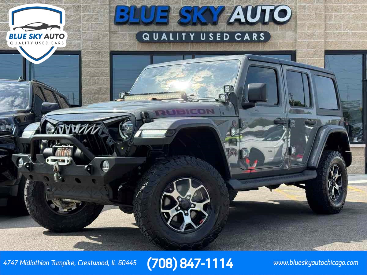 Sting-Gray Clearcoat 2019 Jeep Wrangler SUV / Crossover Four-Wheel Drive Automatic