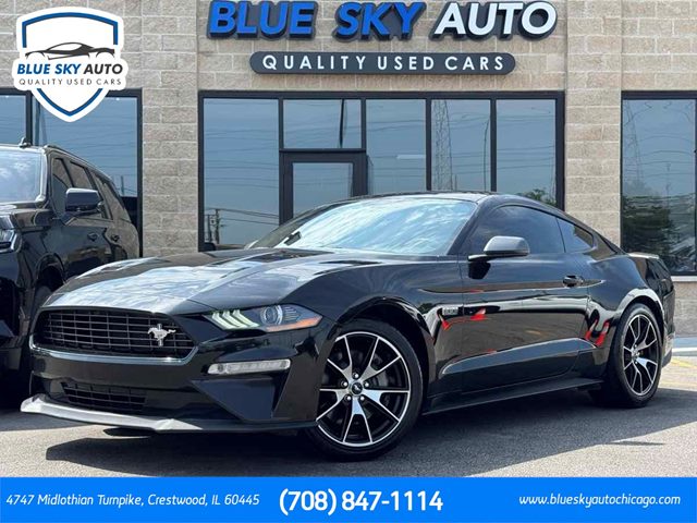 Shadow Black 2020 Ford Mustang Coupe Rear-Wheel Drive Automatic