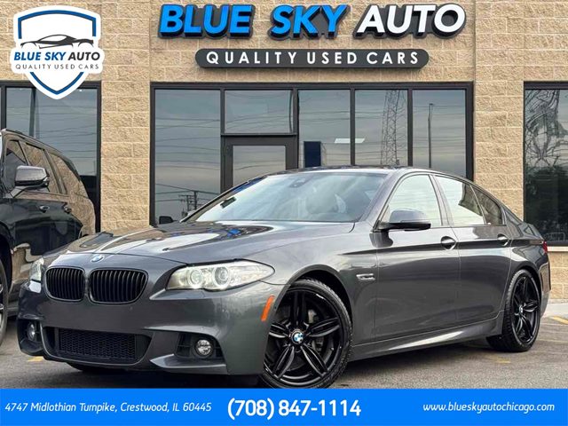 Gray (Dark Graphite Metallic) 2016 BMW 5 Series Sedan All-Wheel Drive Automatic
