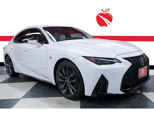 Ultra White 2022 Lexus IS 350 F Sport RWD Sedan Rear-Wheel Drive Automatic
