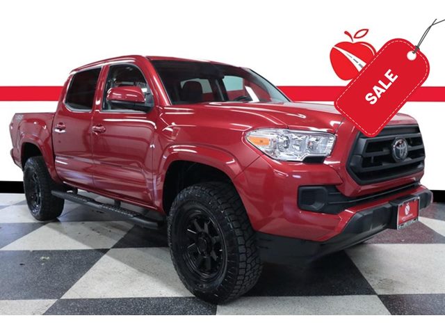 Barcelona Red Metallic 2023 Toyota Tacoma Pickup Truck Four-Wheel Drive Automatic