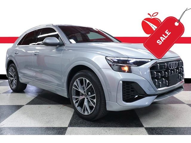 Satellite Silver Metallic 2024 Audi Q8 SUV / Crossover All-Wheel Drive Automatic