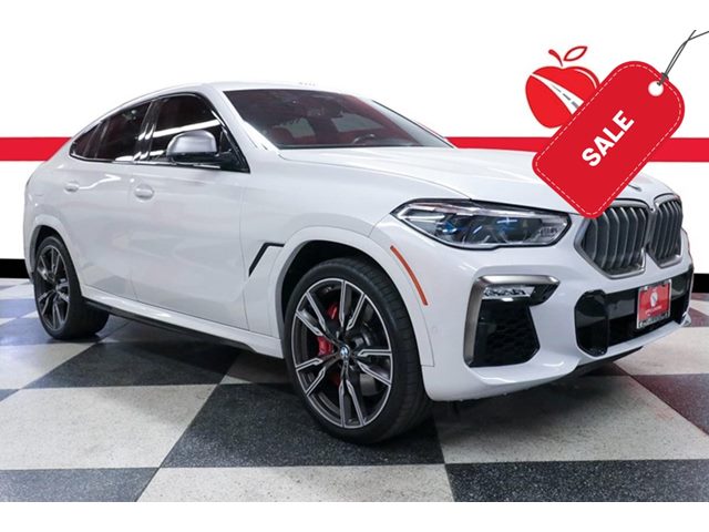 Mineral White Metallic 2021 BMW X6 SUV / Crossover All-Wheel Drive Automatic