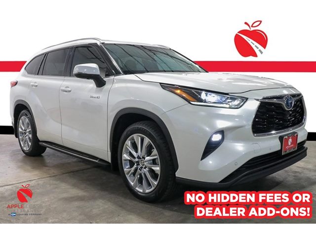 White (Blizzard Pearl) 2021 Toyota Highlander Hybrid SUV / Crossover Front-Wheel Drive Automatic