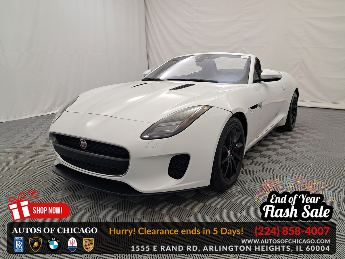 Sold 2018 Jaguar F-TYPE 340HP Premium in Arlington Heights