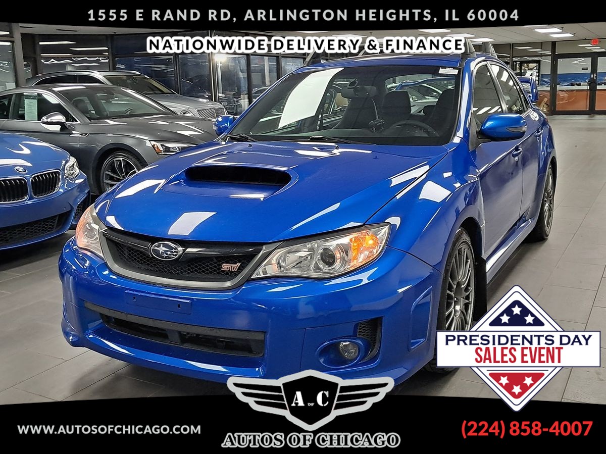 2013 Subaru Impreza Sedan WRX WRX STI Limited